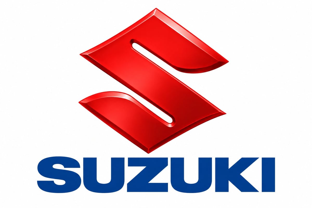 Suzuki logo — we cut and programme keys for Suzuki