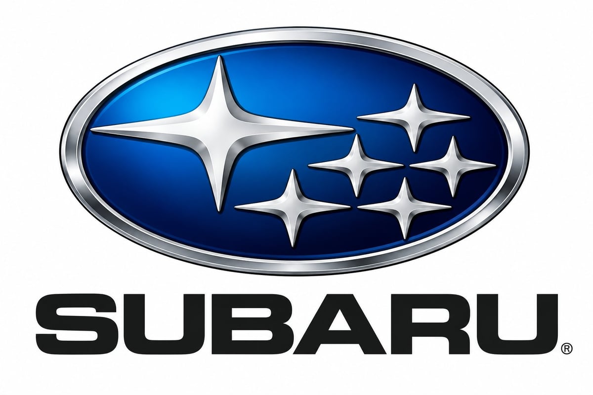 Subaru logo — we cut and programme keys for Subaru